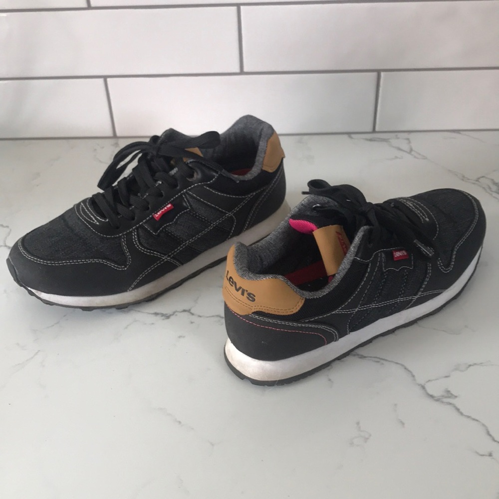 Levi’s black denim shoes